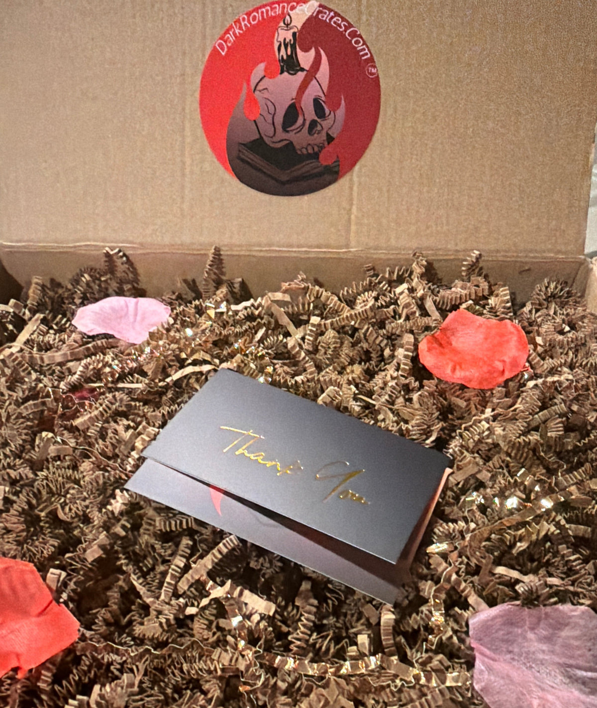 Pink Halloween Dark Romance Box - October breast cancer awareness month